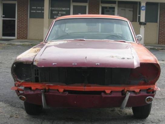 1965 Ford Mustang 200 6cyl - Orange thumbnail 2