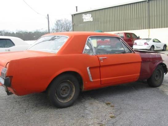1965 Ford Mustang 200 6cyl - Orange thumbnail 3