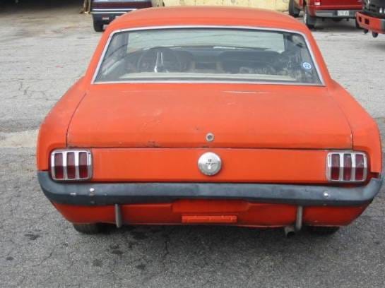 1965 Ford Mustang 200 6cyl - Orange thumbnail 4