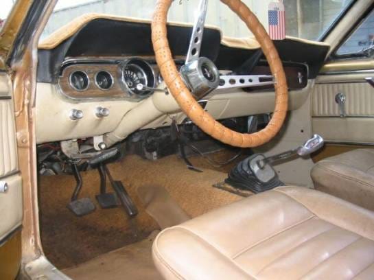 1966 Ford Mustang 289 - Gold thumbnail 2