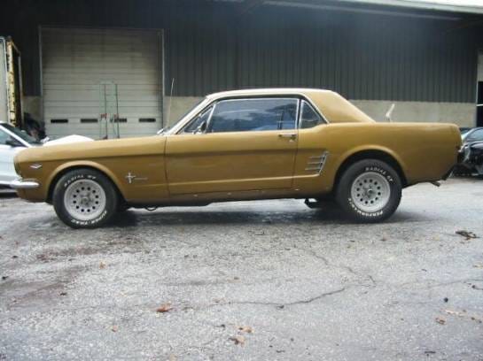 1966 Ford Mustang 289 - Gold thumbnail 4