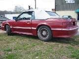 1987 Ford Mustang 5.0 5 Speed - Red/white top thumbnail 2