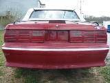 1987 Ford Mustang 5.0 5 Speed - Red/white top thumbnail 3