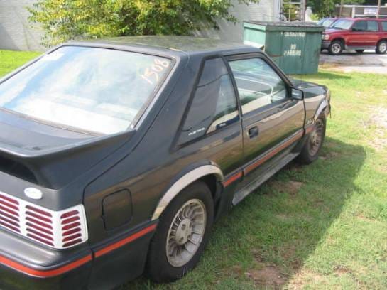 1987 Ford Mustang 5.0 HO Automatic - Black