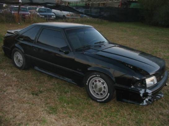 1987 Ford Mustang 5.0L HO T-5 - Black