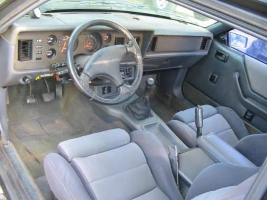 1986 Ford Mustang 2.3 L 5 speed - Black thumbnail 4