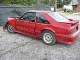 1987 Ford Mustang 5.0 AOD Automatic - Red thumbnail 2