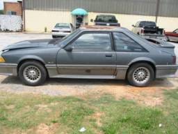 1988 Ford Mustang 5.0 T-5 - Gray & Silver