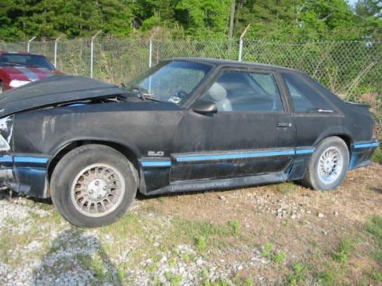 1988 Ford Mustang 5.0 HO T-5 Five Speed - Black