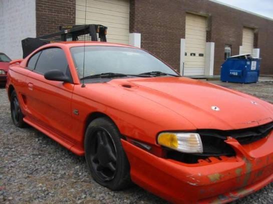 1994 Ford Mustang 5.0 T-5 Five Speed - Orange