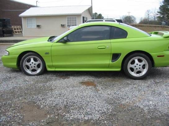 1994 Ford Mustang 5.0 COBRA T-5 Five Speed - Green