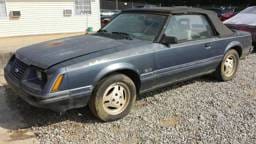 1985-1986 Mustang Convertible