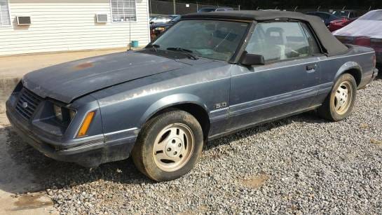 1985-1986 Mustang Convertible