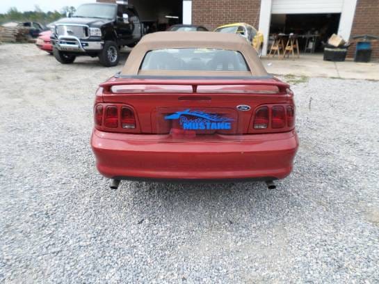 1997  Mustang Convertible 4.6 T45 Red thumbnail 2