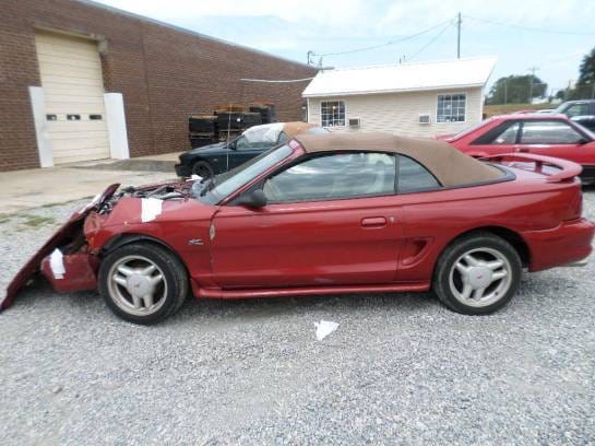 1997  Mustang Convertible 4.6 T45 Red thumbnail 3