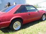 1989 Ford Mustang 5.0 HO Automatic - Red thumbnail 2