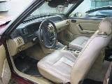 1989 Ford Mustang 4-cyl AOD E - Burgundy thumbnail 4