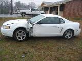 1999 Ford Mustang Coupe White 4.6 T45 thumbnail 2