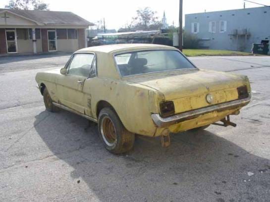 1966 Ford Mustang  - Yellow thumbnail 3