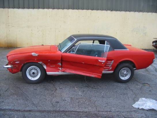 1966 Ford Mustang 289 - Red thumbnail 2