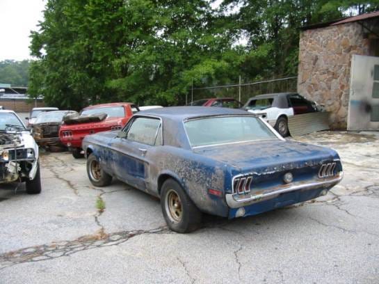 1968 Ford Mustang Inline 6 - Blue