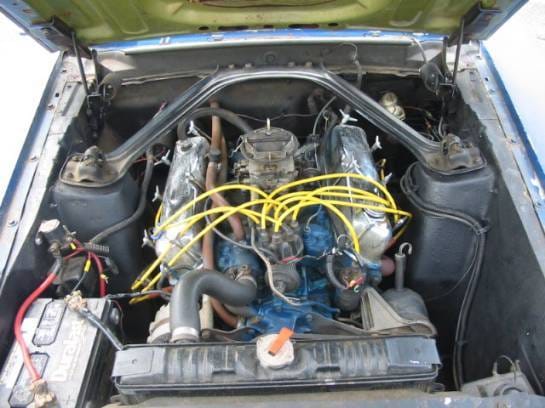 1969 Ford Mustang 351 W - Blue thumbnail 5