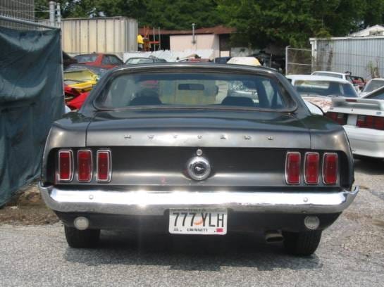 1969 Ford Mustang 250 6 Cylinder - Black thumbnail 4