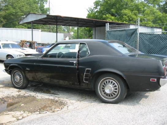 1969 Ford Mustang 250 6 Cylinder - Black thumbnail 5
