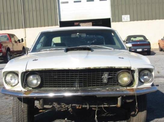 1969 Ford Mustang 302 missing - White thumbnail 3