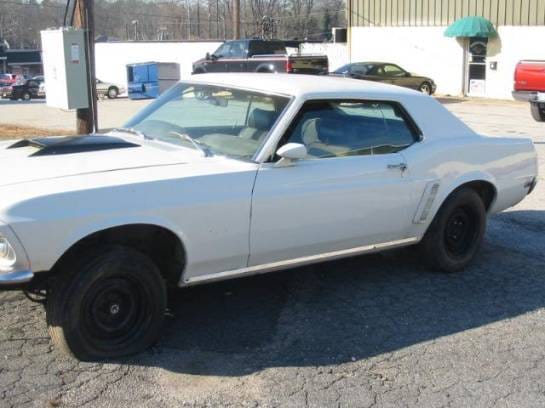 1969 Ford Mustang 302 missing - White thumbnail 4