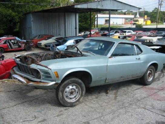 1970 Ford Mustang - Blue thumbnail 2