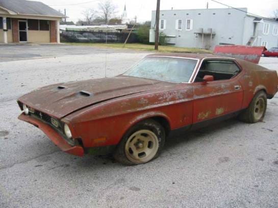 1971 Ford Mustang 351C - Red thumbnail 2