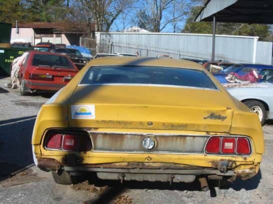 1971 Ford Mustang 351C - Mustard thumbnail 3