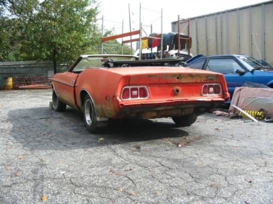 1973 Ford Mustang 302 - Red thumbnail 2