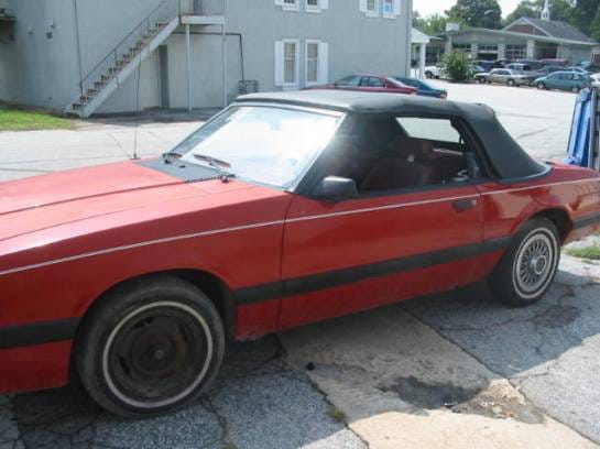 1985 Ford Mustang V6(BLOWN) - Red