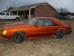 1985 Ford Mustang - Orange