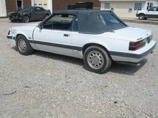 1985 Ford Mustang 5.0 - White thumbnail 2