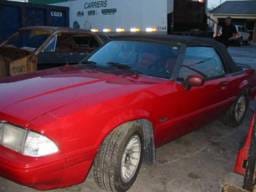 1991 Ford Mustang 5.0 HO Automatic AOD - Red
