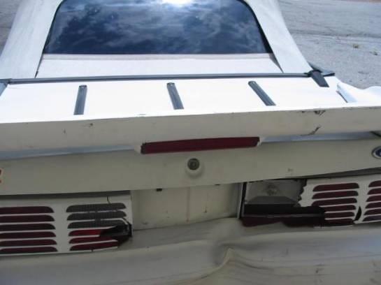 1991 Ford Mustang 5.0 with custom intake Automatic AOD - White thumbnail 5