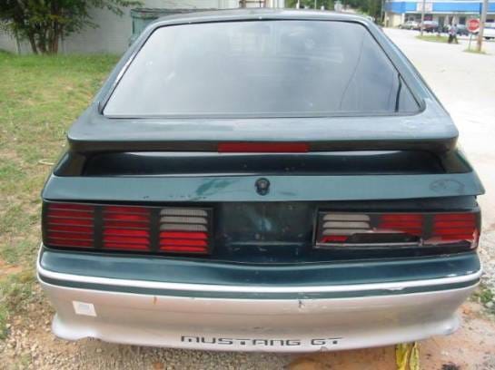 1991 Ford Mustang 5.0 HO AOD Automatic - Green & Silver thumbnail 5