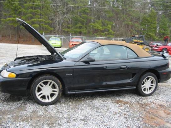 1996 Ford Mustang 4.6 AOD-E Automatic - Black