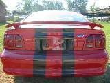 1997 Ford Mustang V-6 Custom 5-Speed - Red & Black thumbnail 5