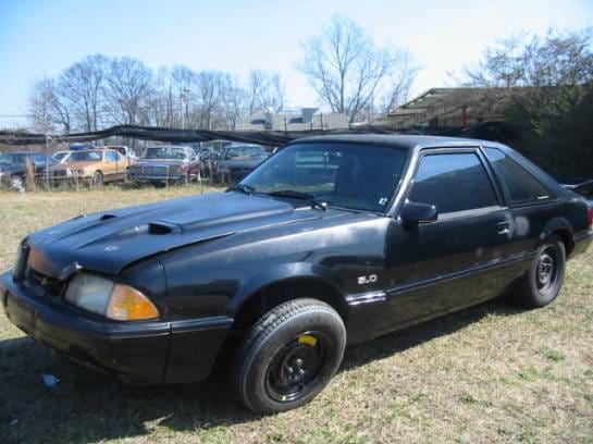1992 Ford Mustang - Black