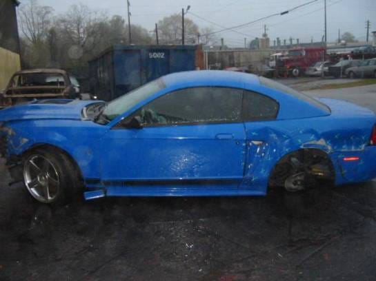 2003 Ford Mustang 4V Cobra Mach 1 Automatic, Blue