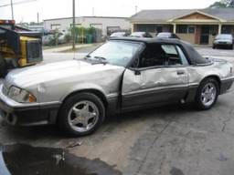 1992 Ford Mustang 5.0 AOD Automatic - Silver & Black