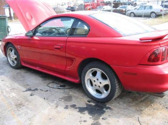 1997 Ford Mustang 4.6 4V T-45 - Red