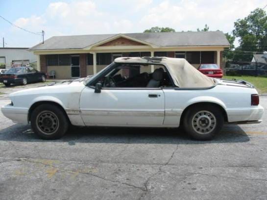 1992 Ford Mustang 5.0 HO AOD Automatic - White