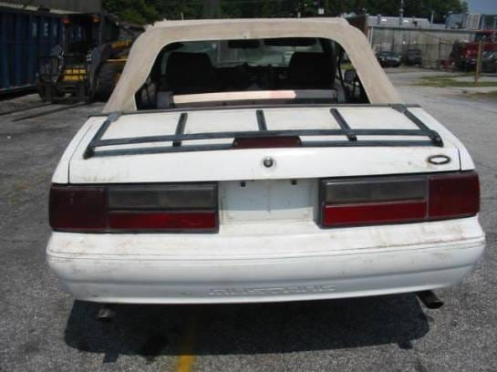 1992 Ford Mustang 5.0 HO AOD Automatic - White thumbnail 5