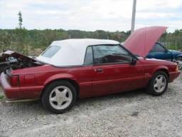 1992 Ford Mustang 5.0 HO AOD Automatic - Burgundy