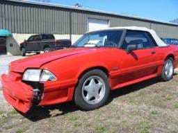 1993 Ford Mustang 5.0 Automatic - Performance Red